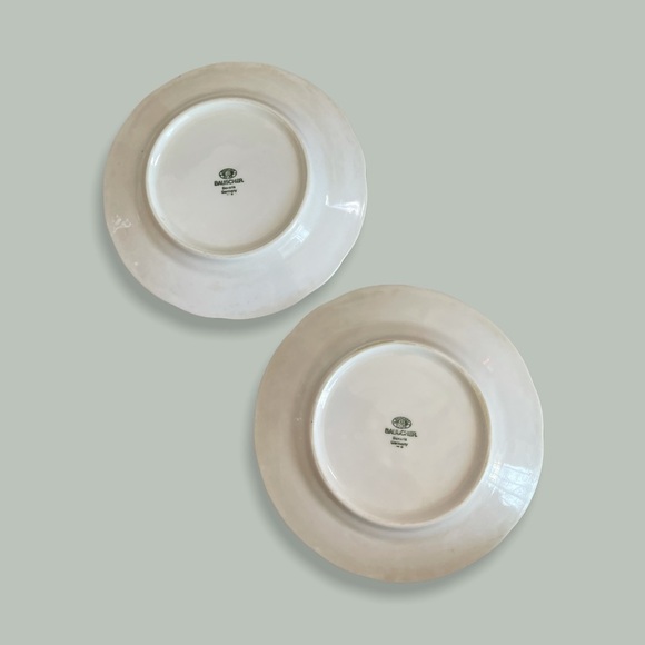 Vintage Bauscher Weiden Bavaria Germany Porcelain Saucer Two Pieces - Picture 7 of 7